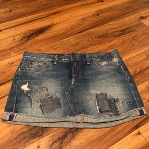 Lucky Brand denim mini skirt Size 6/28